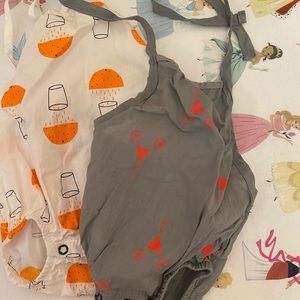 Picnik rompers size 0-3mo